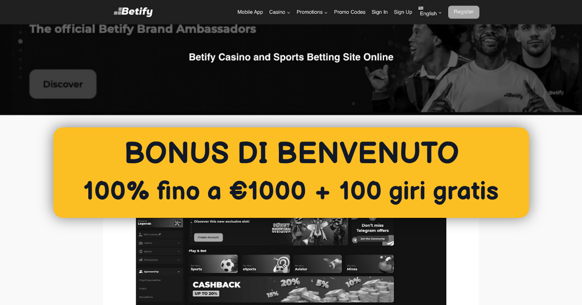 Betify Casino Italia